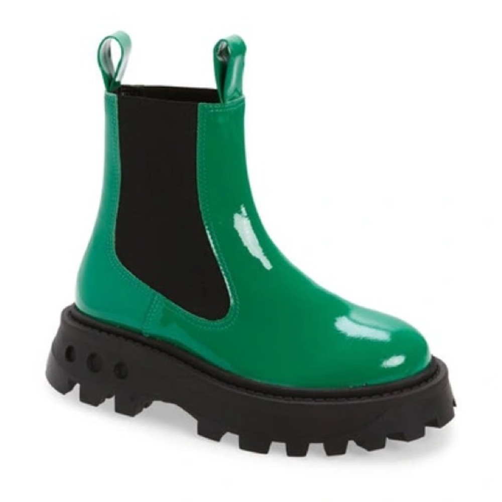 Simon Miller Green Scrambler Chelsea Boot - Picture 1 of 12